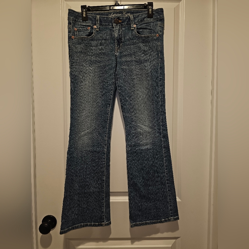 Stylish Blue Flare Women's Jeans